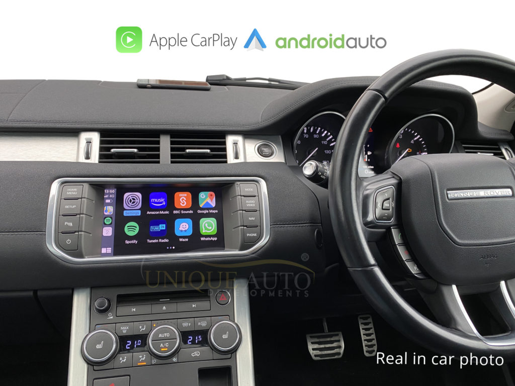 Wireless Apple Carplay And Android Auto Interface For Land Rover Range Rover Evoque Discovery 4 2011 2015 Unique Auto Developments