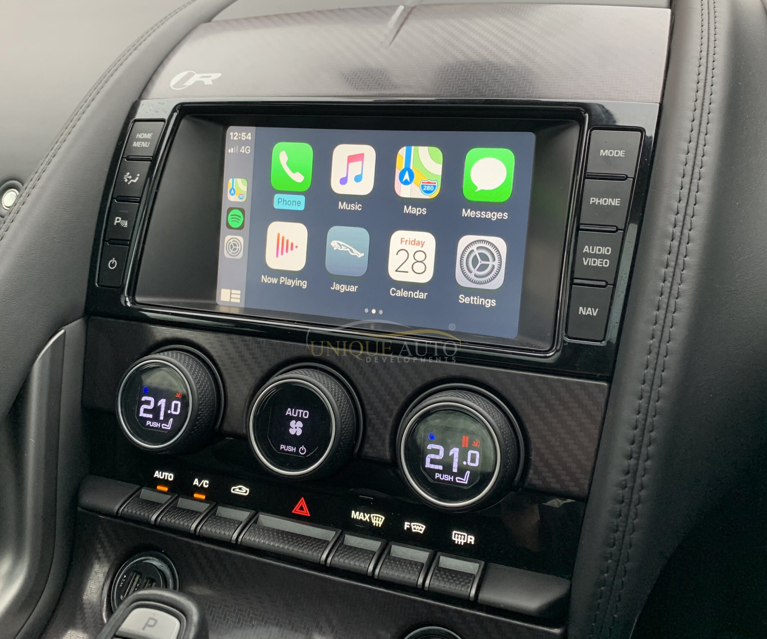 Wireless Apple CarPlay and Android Auto Interface for Jaguar F-Type  2013-2017