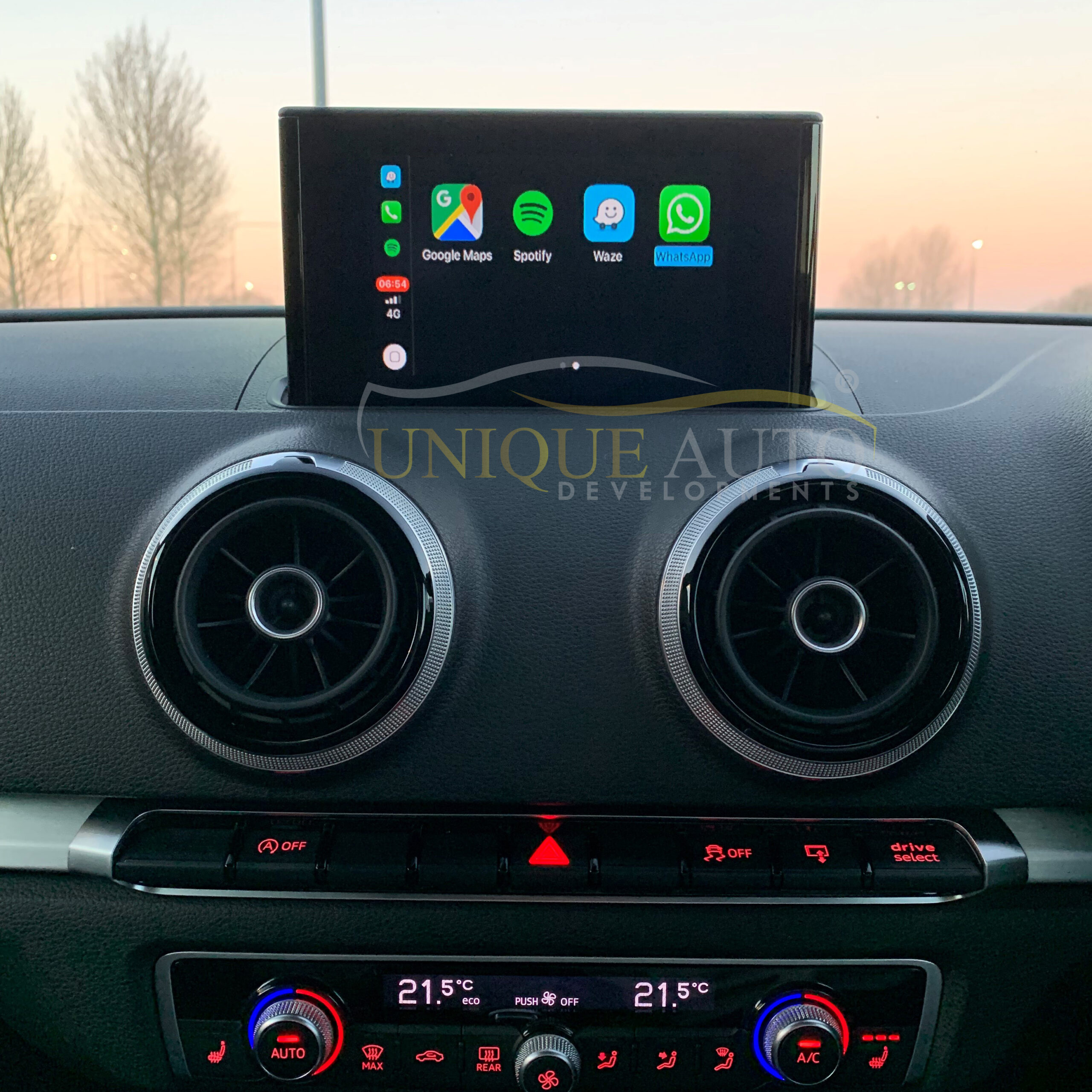 Wireless Apple CarPlay Android Auto Retrofit for Audi A3 8V 201318 GPS MMI Unique Auto