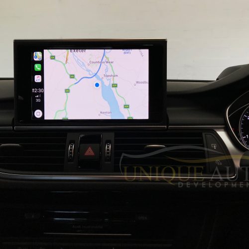 Wireless Apple CarPlay Android Auto Navigation Interface Audi A6 A7