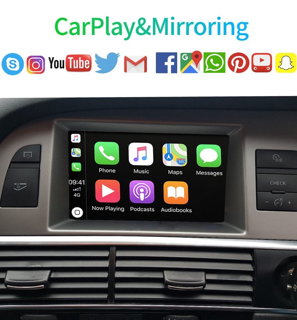 CarPlay Navigation Audi A6 C6 Q7 20092011 GPS MMI installation