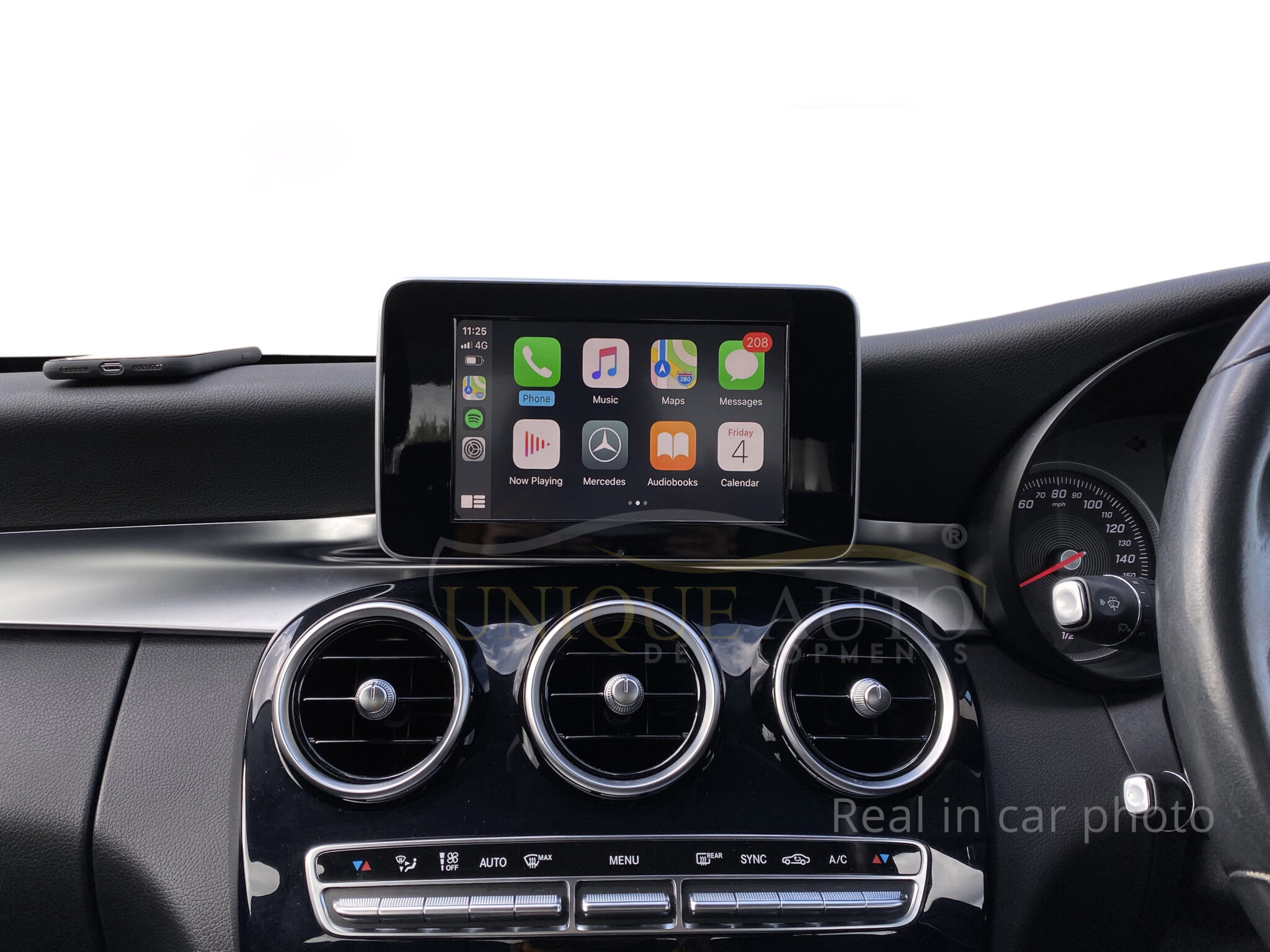 Wireless Apple CarPlay Android Auto Retrofit Kit Audi A4 A5 B8 20082016 Unique Auto Developments