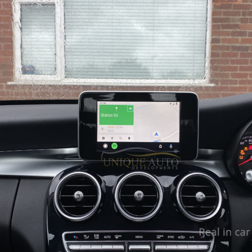 Wireless Apple CarPlay Android Auto Mercedes W205 C Class/W212 E Class