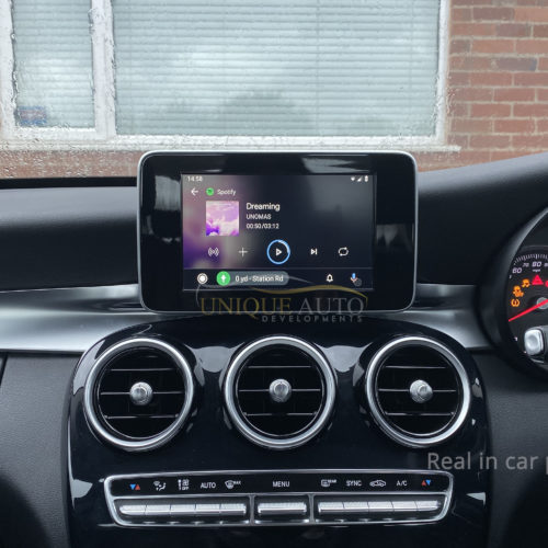 Wireless Apple CarPlay Android Auto Mercedes W205 C Class/W212 E Class
