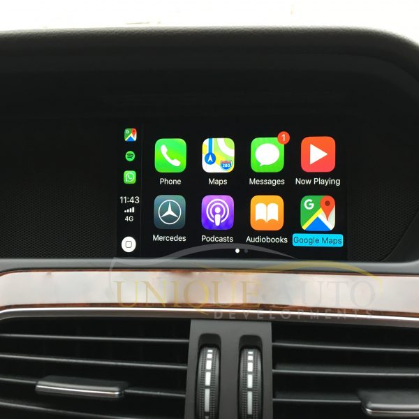 Carplay мерседес w204