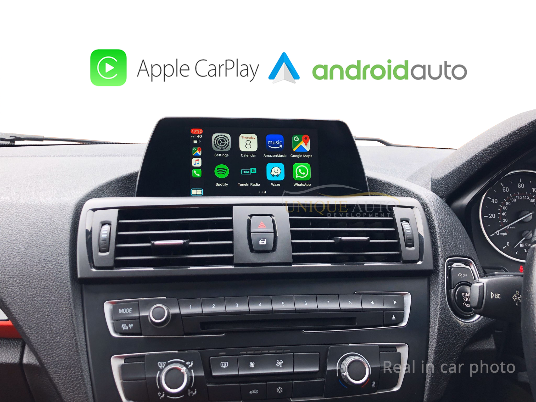 Активация carplay bmw f30