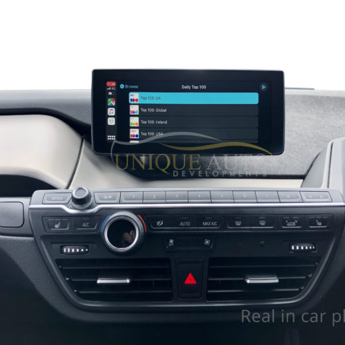 WIRELESS Apple CARPLAY Android Auto BMW i3 NBT WIDESCREEN 6.5"/8.8"/10.2" - Unique Auto Developments