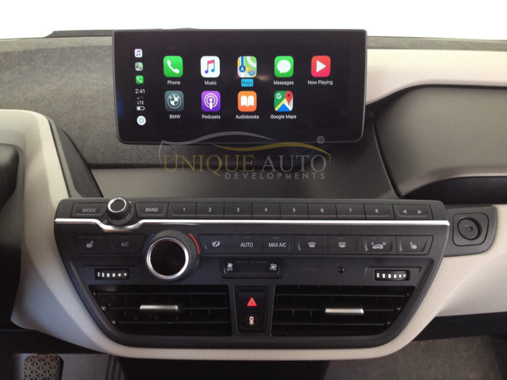 WIRELESS CARPLAY BMW i3 NBT WIDESCREEN 8.8" Unique Auto Developments