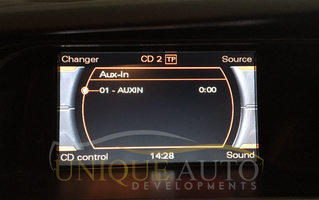 Audi Mmi G Aux Audio Source Activation And Wiring Off