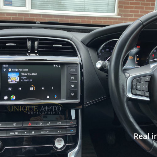 Wireless Apple CarPlay Android Auto Interface for Jaguar XE XF FPace