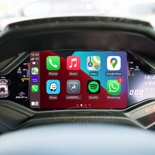 Wireless Apple CarPlay Android Auto Interface for Lamborghini Huracan